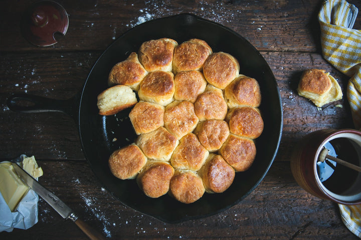 This Big Biscuit in a Cast-Iron Skillet Is the Best Southern Brunch Dish