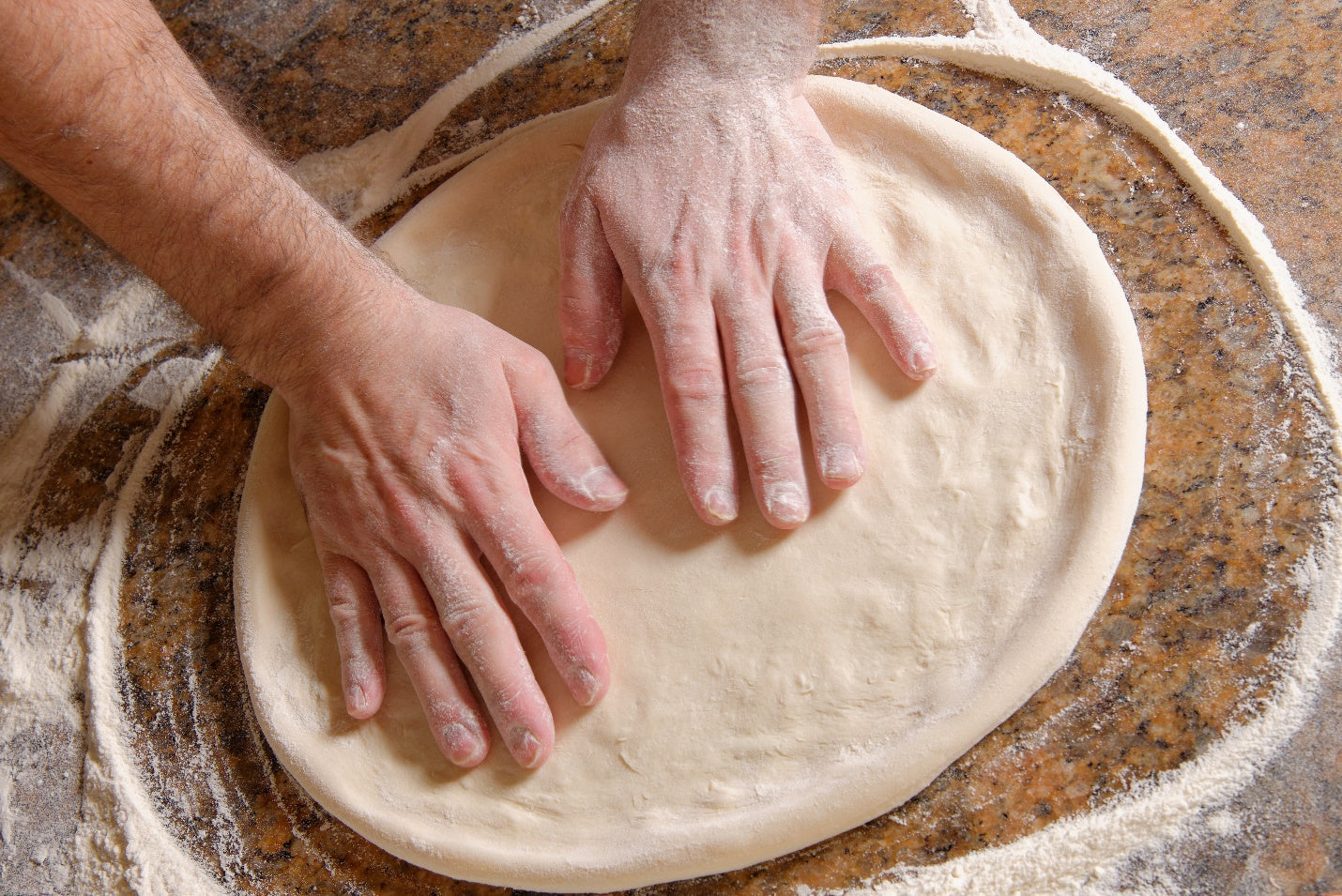 Tossing Pizza Dough